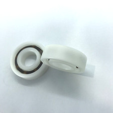 1 Kugellager  6203 Offen  POM  Glas, 17 x 40 x 12 mm