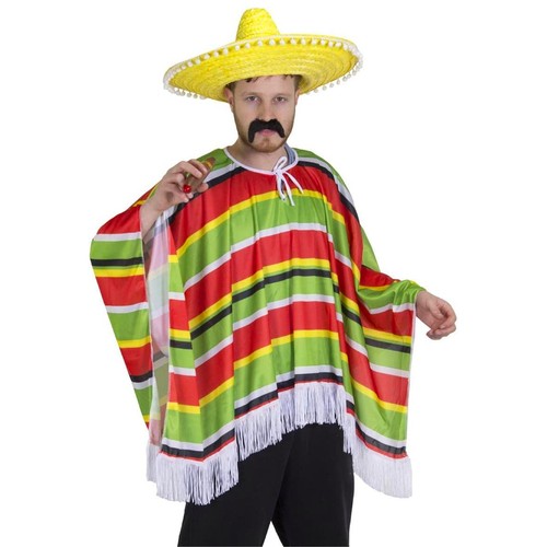 Mexikanischer poncho kostüm - mexikanischer,