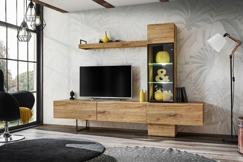 Wohnwand anbauwand wohnzimmer - anbauwand,