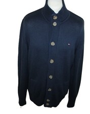 TOMMY HILFIGER HERREN DICKE STRICK JACKE Pullover  LUXUS 2012 Gr XL  76 CM