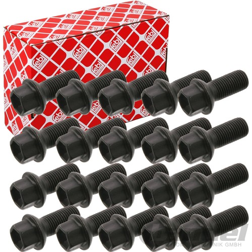20x febi radschrauben - radschrauben, satz