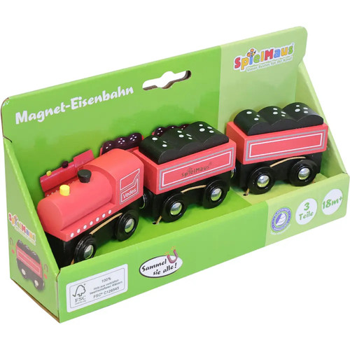 Spielmaus holz magnet - spielmaus,