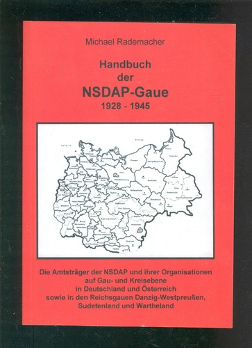 Handbuch der nsdap gaue - handbuch, nsdap-gaue