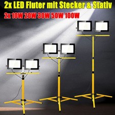 2x LED Fluter Flutlicht