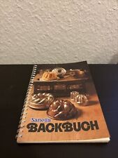 Sanella Backbuch / Vintage / Original 1975 / Rarität Rezepte Ringbuch Top80