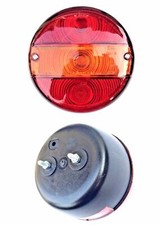 2x Rund Rückleuchte Blinker