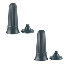 2 Stück Grabkegelvasen