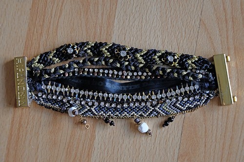 Hipanema armband schwarz - armband,
