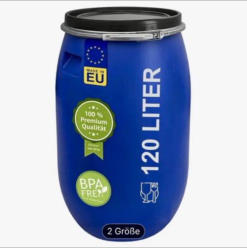 120 liter weithalsfass - 120, mit