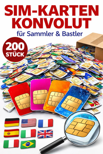 Sim karten konvolut abgelaufen - konvolut,