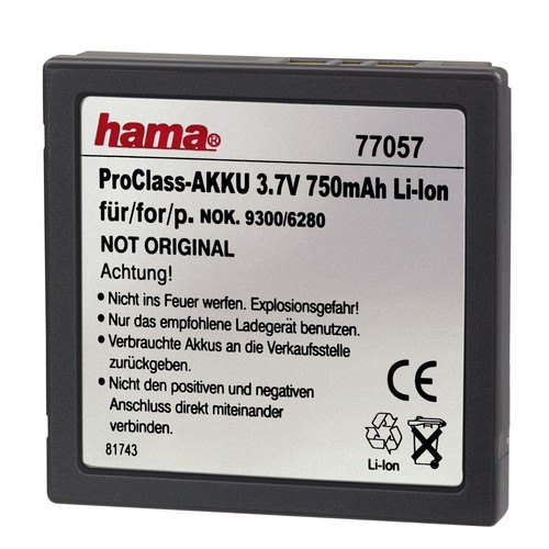Hama ion akku - für, nokia