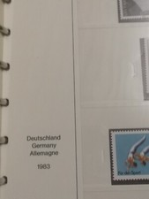 5 Safe Vordruckalben  Brd mit