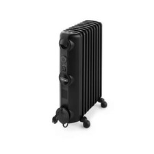 Delonghi TRRS0920.B Elektrischer Radiator, 2000 W, 3 Leistungsstufen, schwarz