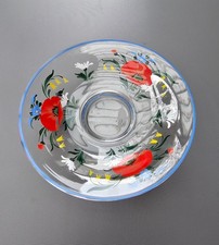 handbemalte Glasschale mit