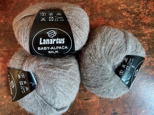 Alpaca silk lanartus - 3, 25