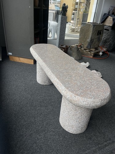 Granit sitzbank rosa - granit,