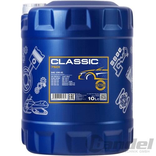 1x10 liter mannol classic - mannol,
