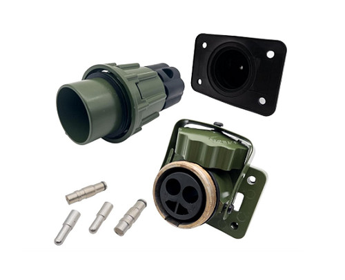 Polige nato steckdose - 2,