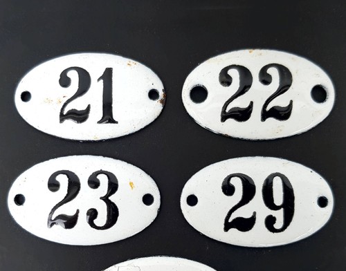 Emailleschild email nummern - emailleschild,