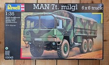 Revell 03043 - MAN 7t milgl 6x6 truck, UN-Version baubar- 1:35 - Rarität!