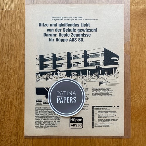 1971 hüppe ars reuschlin - hÜppe,