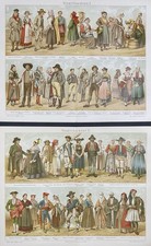 Konvolut antike Grafiken