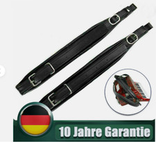Akkordeongurte Ledergurt Schultergurt für 80 bis 120 bass Akkordeon Schwarz DHL
