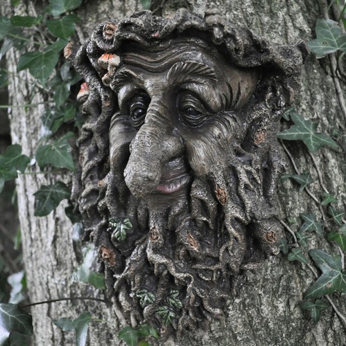 Mann des waldes greenman baum - waldes,