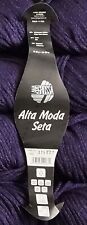 800g Lana Grossa  Alta Moda Seta Sh002 Aubergin Lila Lot375801 Schurwolle Seide 