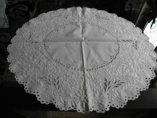 Kleine ovale tischdecke - ovale, leinen