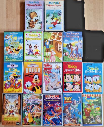 Vhs kassetten sammlung - 16, für