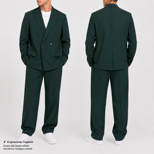 Mennace herren anzug set grün - set,