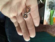 Pandora Ohrringe im eleganten Bicolor-Design.