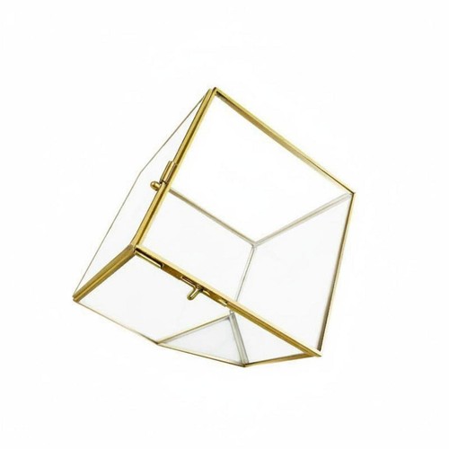 Geometrisches glas terrarium - geometrisches,