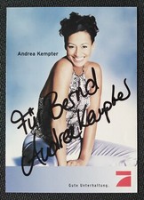 11404 Andrea Kempter Pro7 Autogrammkarte original signiert