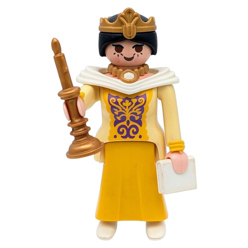 Playmobil frau kleid - frau, gelb