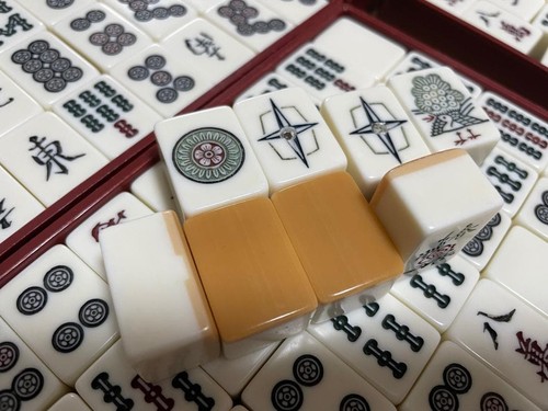 Nintendo kinpai mahjong set - nintendo,