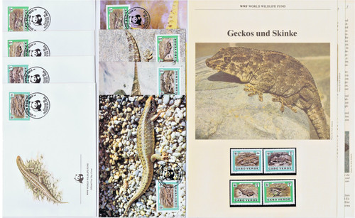 Wwf 1986 kap verde geckos - wwf,