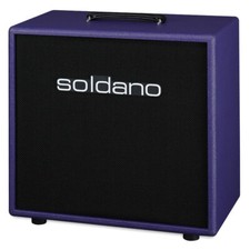 Box E-Gitarre Soldano 112 OPEN BACK - CUSTOM PURPLE Gitarrenbox Speaker