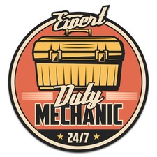 Retro Vintage Aufkleber Old