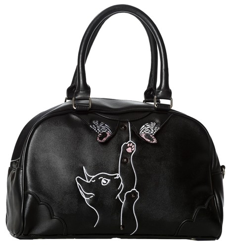 Banned schultertasche meow bag - banned,