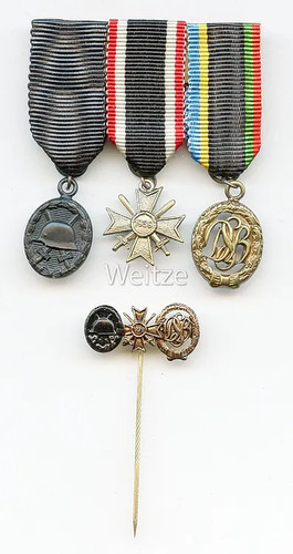 Bundeswehr ordensschnalle und - ordensschnalle,