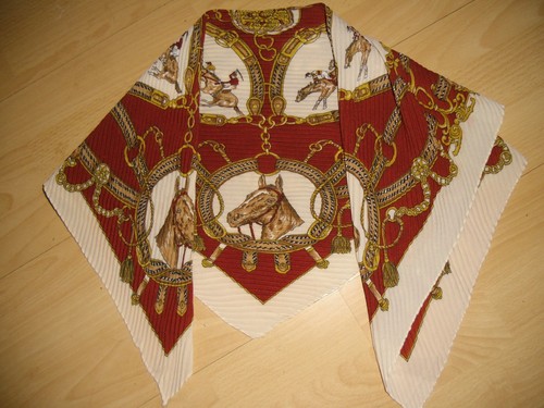 Vintage plissee tuch - plissee,