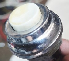 ORIGINAL  ANLASSERKNOPF STARTKNOPF FÜR PORSCHE 356 PRE A - BAKELIT- KEIN REPRO! 