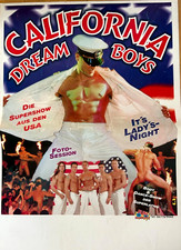 CALIFORNIA DREAM BOYS 1991 TOUR - orig. Tour Poster - Plakat - 70x52cm xx ART.2