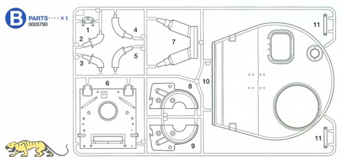 Tamiya 0005790 teile - tamiya,