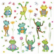 20 Servietten Happy Frogs