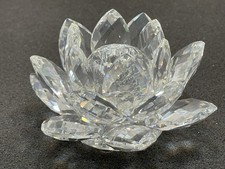Swarovski Figur 10001 Seerose / Kerzenständer 10 cm. Top Zustand