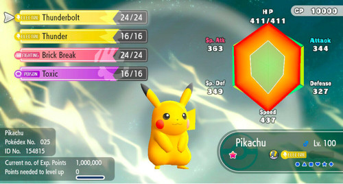 Pokemon let pikachu eevee - let's, go