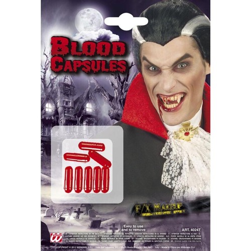 Vampir blut kapseln - vampir, halloween